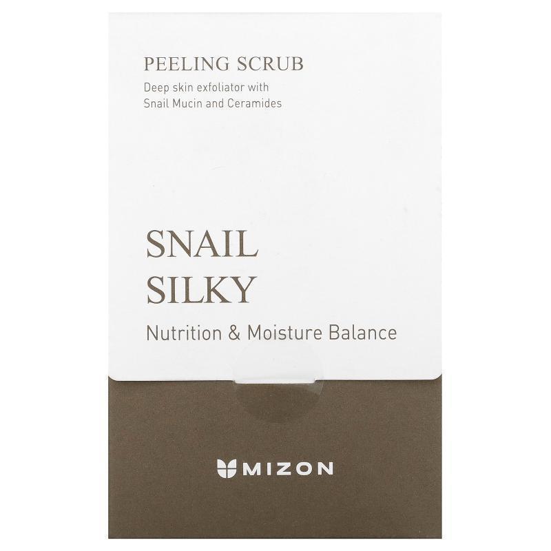 迷之芬,Snail Silky, Peeling Scrub, Fragrance Free