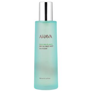 AHAVA,死海植物干油身体喷雾，海之吻，3.4 液量盎司（100 毫升）