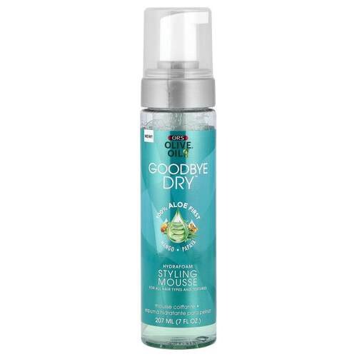 ORS,Olive Oil®, Goodbye Dry™ Hydrafoam Styling Mousse, For A
