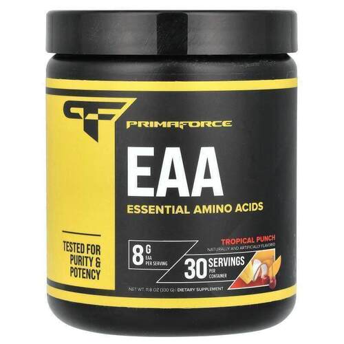 Primaforce,EAA, Essential Amino Acids, Tropical Punch