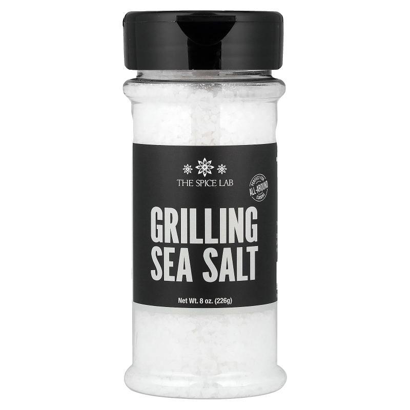 The Spice Lab,Grilling Sea Salt, 8 oz (226 g)