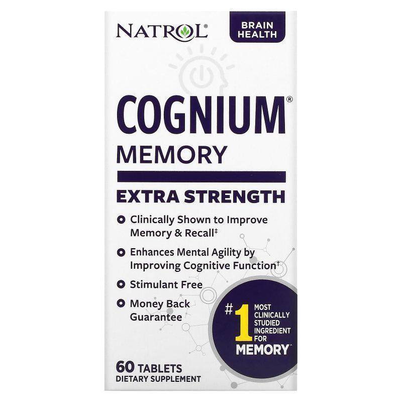 Natrol,Cognium，特强，200毫克，60片