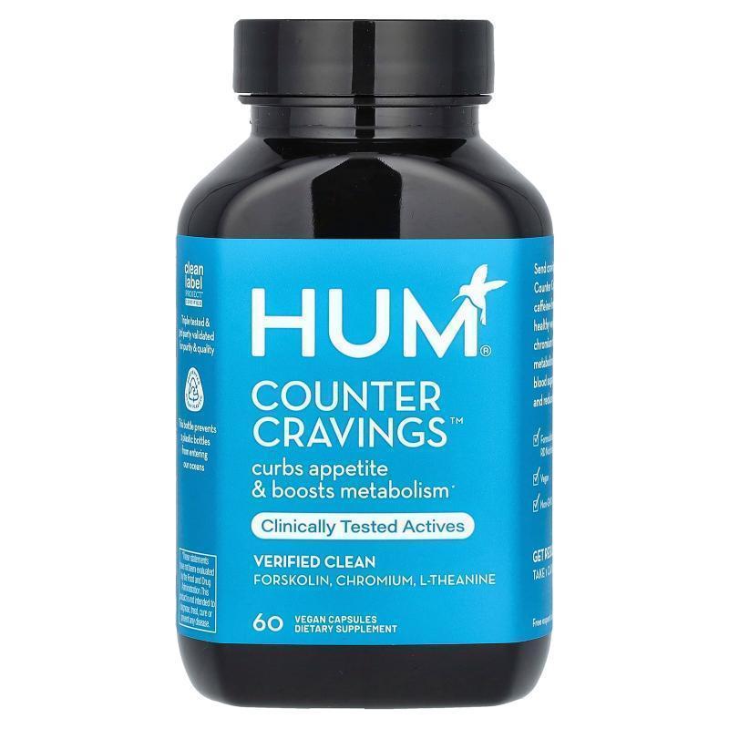 HUM Nutrition,Counter Cravings, 60 Vegan Capsules