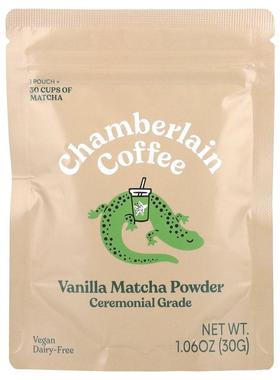 Chamberlain Coffee,Vanilla Matcha Powder, Ceremonial Grade,