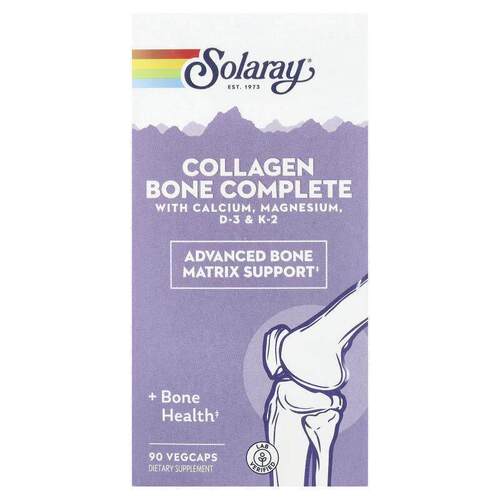 Solaray,胶原蛋白骨完整高级骨基质配方90粒胶囊