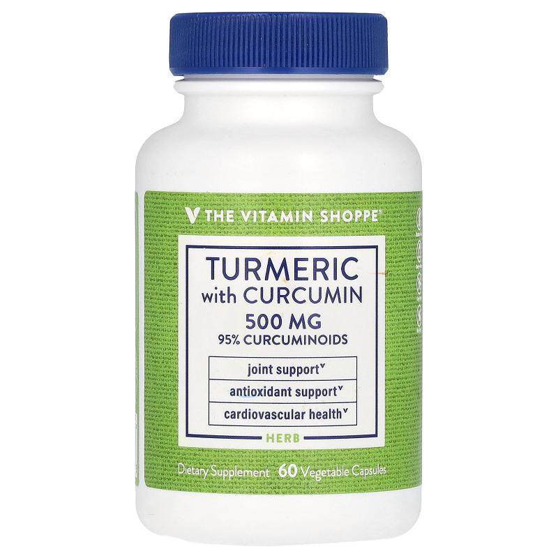 The Vitamin Shoppe,Turmeric With Curcumin, 500 mg&amp;am