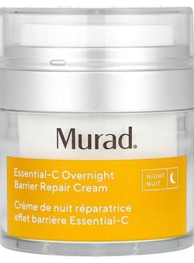 Murad,Essential- C Overnight Barrier Repair Cream, 1.7 fl oz