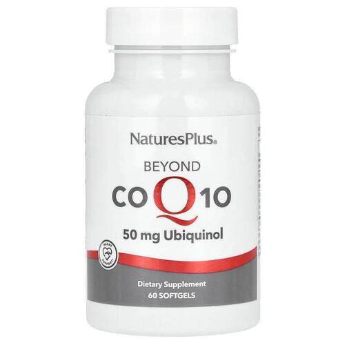 自然加,Beyond CoQ10, 50 mg, 60 Softgels