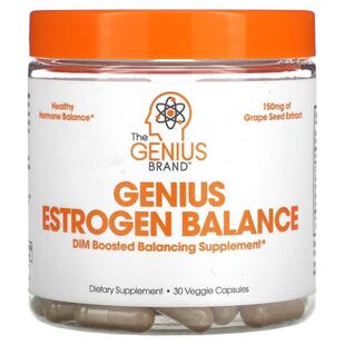 The Genius Brand,Genius Estrogen Balance，30 粒素食胶囊