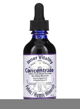 Morningstar Minerals,内在活力，浓缩，富里/腐植矿物质，2 液盎