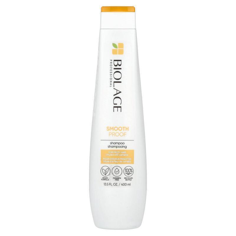 Biolage,Smooth Proof，洗发水，用于毛躁头发，13.5 液量盎司（4