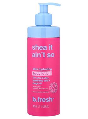 b.fresh,Shea It Ain't So, Ultra Hydrating Body Lotion, 12 fl