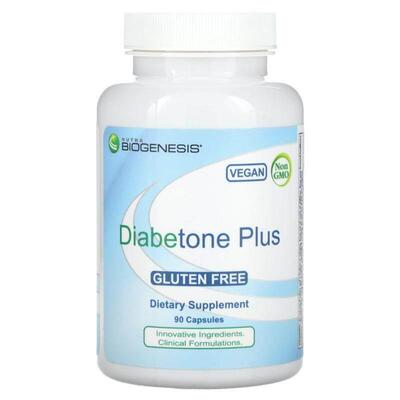 Nutra BioGenesis,Diabetone Plus, 90 Capsules