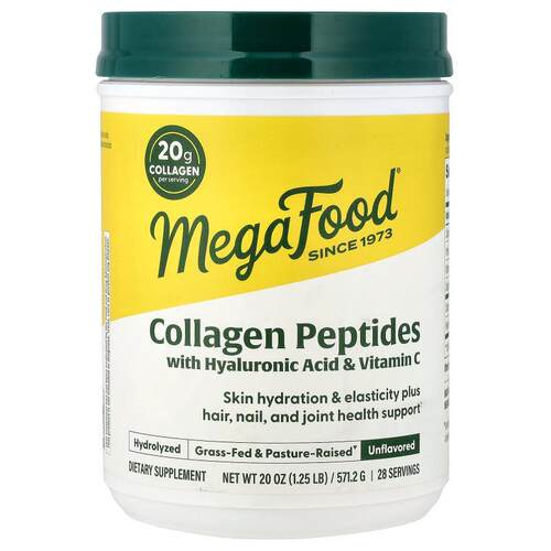 MegaFood,Collagen Peptides With Hyaluronic Acid & Vitami