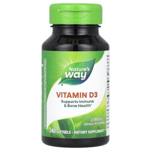 Nature'sWay澳萃维维生素D3特强型5000IU