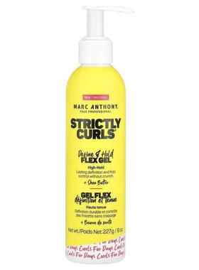 Marc Anthony,Strictly Curls®，定型和保持力弹性凝胶，8 盎司（