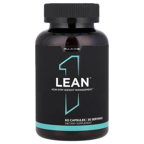 Rule One Proteins,Lean™, Non-Stim Weight Management, 60 Caps
