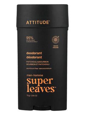 爱的态度,Super Leaves™, Aluminum-Free Deodorant, For Men, Pa