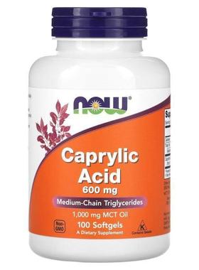 诺奥,辛酸，600 毫克，100 粒软胶囊