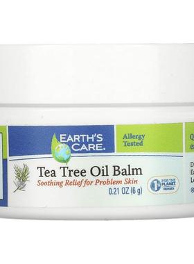 Earth's Care,茶树油膏含乳木果脂和维生素 E
