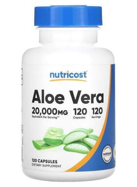 Nutricost,Aloe Vera, 20,000 mg , 120 Capsules