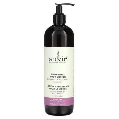 Sukin,Hydrating Body Lotion, Lime &amp;amp;amp;amp;amp;a
