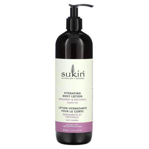 Sukin,Hydrating Body Lotion, Lime &amp;amp;amp;amp;amp;a