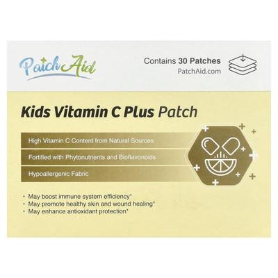 PatchAid,Kids Vitamin C Plus Patch, 30 Patches