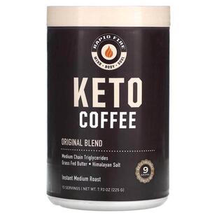 RAPIDFIRE,Keto Coffee, Original Blend, Instant