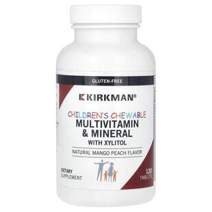 Kirkman Labs,Childrens Chewable Multi-Vitamin/Mineral Wafers