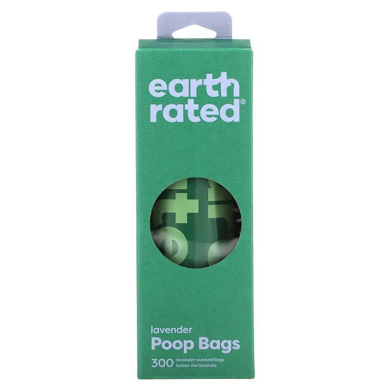 Earth Rated,狗狗粪便袋，无香味，120 袋，8 卷。