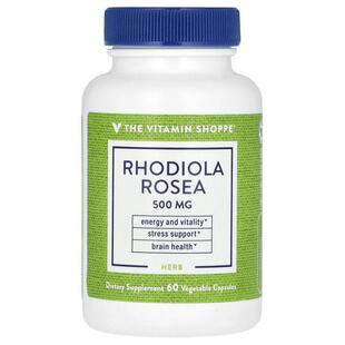 The Vitamin Shoppe,Rhodiola Rosea, 500 mg, 60 Vegetable Caps