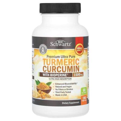 BioSchwartz,Turmeric Curcumin With Bioperine