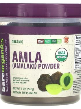 BareOrganics,Organic Amla (Amalaki) Powder, 8 oz (227 g)