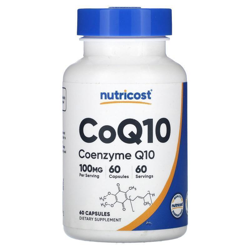 Nutricost,CoQ10, 100 mg, 60 Capsules