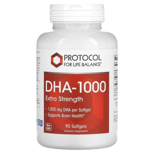 Protocol for Life Balance,DHA-100，特强型，1,000 毫克，90 粒
