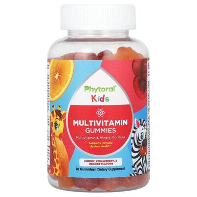 Phytoral,Kids, Multivitamin Gummies, Cherry