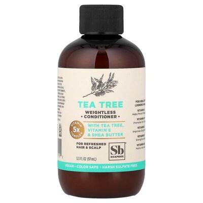 Soapbox,Tea Tree Weightless Conditioner, 3.3 fl oz (97 ml)