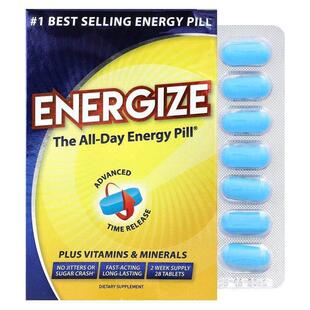 Isatori,Energize, The All-Day Energy Pill , 28 Tablets