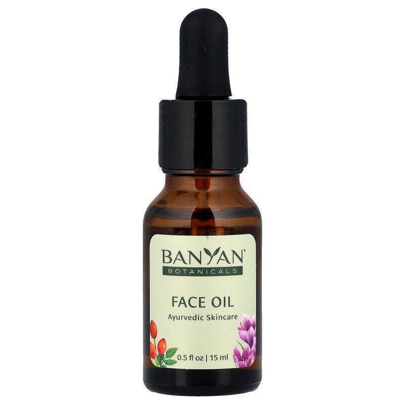 Banyan Botanicals,面部油，阿育吠陀护肤，适合所有肤质，0.5 液