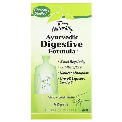 Terry Naturally,阿育吠陀消化配方，60 粒胶囊