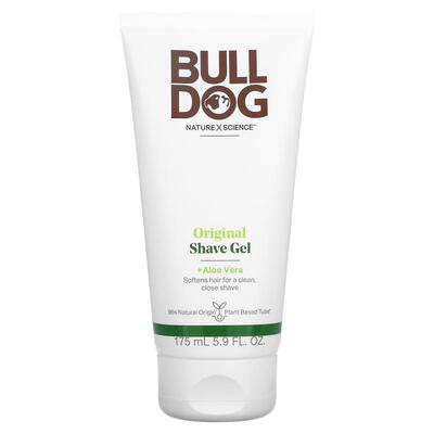 Bulldog Skincare For Men,原初剃须凝胶，5.9 液量盎司（175 毫