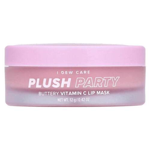 I Dew Care,Plush Party，黄油维生素 C 唇膜，0.42 盎司（12 克