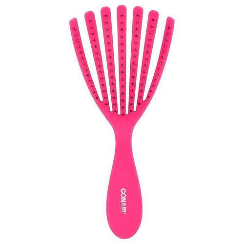 Conair,Detangle Delight™ Hair Brush, For Curly &amp;amp;