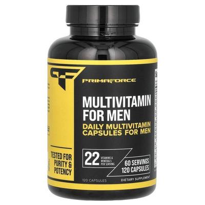 Primaforce,Multivitamin For Men, 120 Capsules