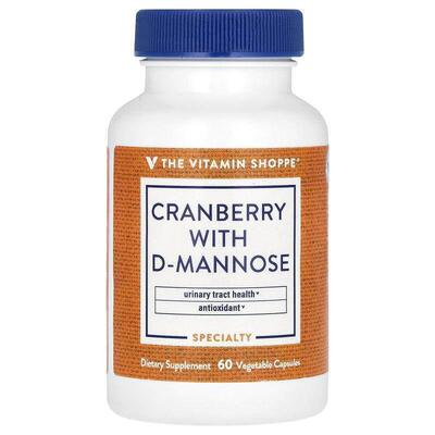 The Vitamin Shoppe,含 D-甘露糖的蔓越橘