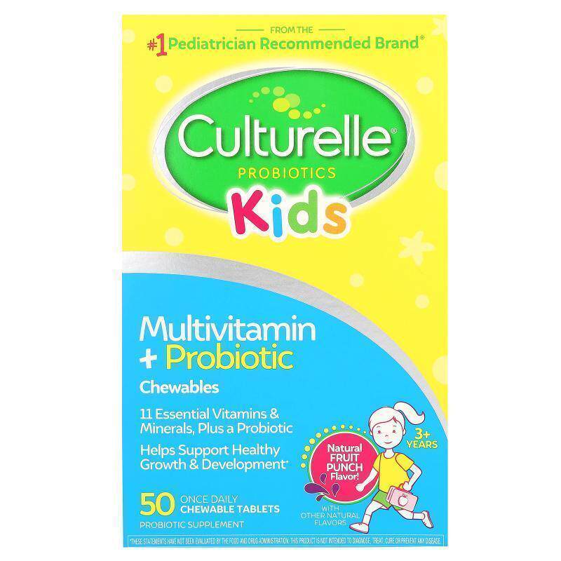 Culturelle 儿童多维生素+益生菌3 岁以上