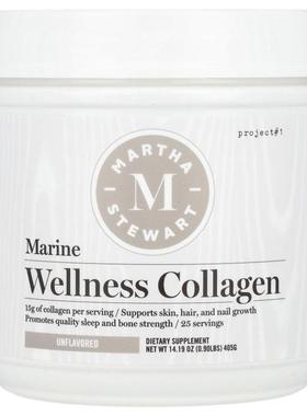 Martha Stewart,Marine Wellness Collagen, Unflavored, 14.19 o