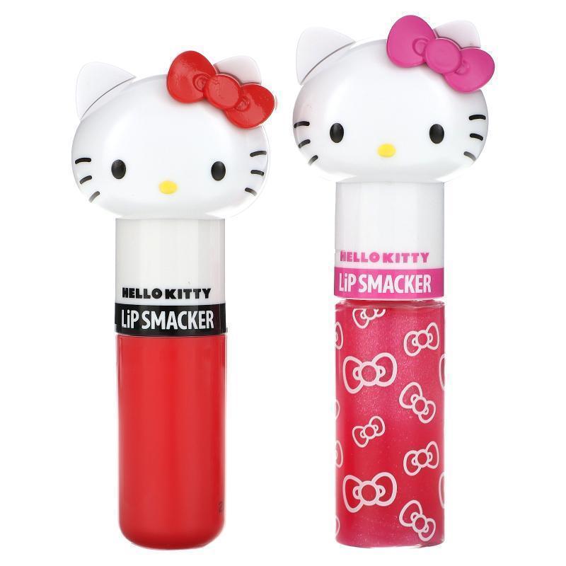 Lip Smacker,Hello Kitty, Lip Balm and Gloss, 2 Pieces
