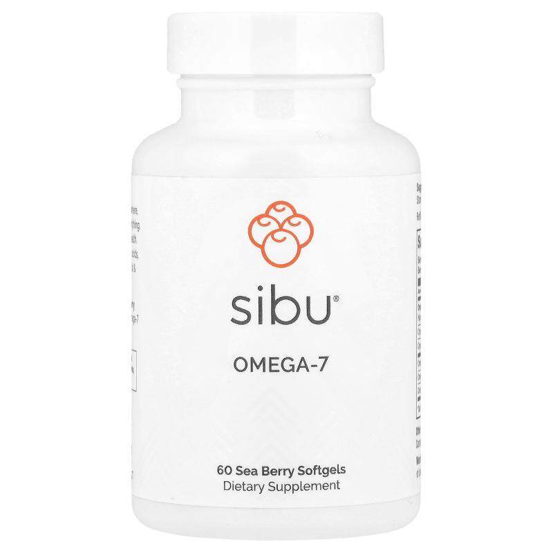 Sibu Beauty,Omega-7，60 粒沙棘软胶囊